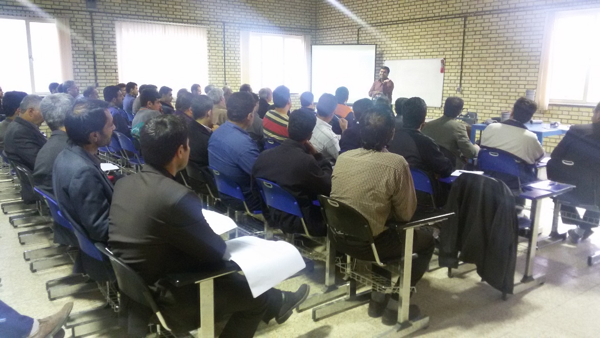 Training course of facility craftsmen of Maragheh	